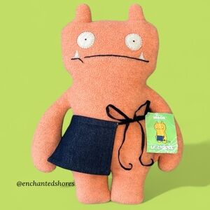 Ugly Doll Vintage Y2K WAGE 2003 With Original Tag Rare Retired Plush Toys Orange